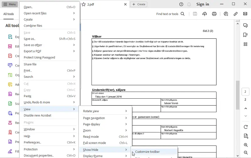 Adobe Acrobat Reader 3